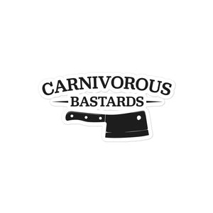 Carnivorous Bastards Sticker