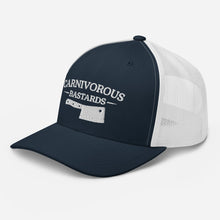 Load image into Gallery viewer, Trucker Cap - Navy/ White