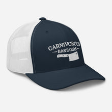 Load image into Gallery viewer, Trucker Cap - Navy/ White